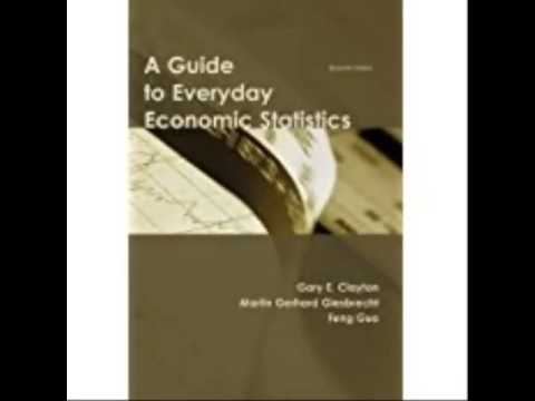 A Guide To Everyday Economic Statistics Pdf